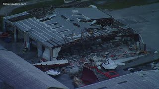 Pinellas Park police say more than 2 dozen structures damaged after tornado