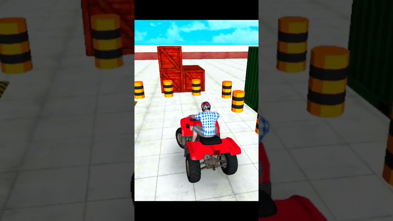 quad bike parking 48 level complete 