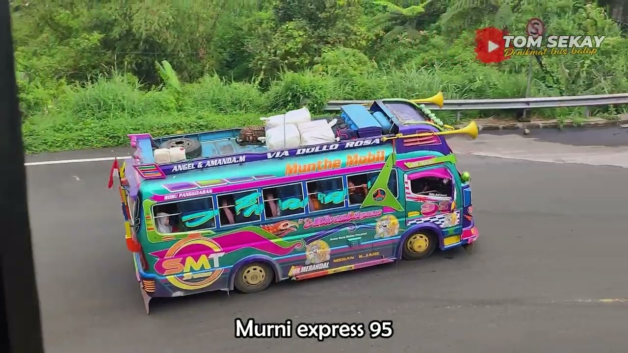 KAJAR TAYANG!! SEMUA BUS PADA UNJUK SKILL DIJALUR INI || Tetap joss dijalan berkelok