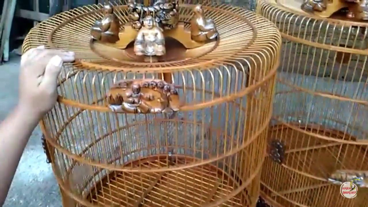 Cara membuat sangkar burung ber motif baru 