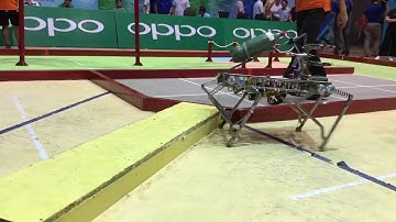 Robocon 2019 Lachong university robot jump very flast