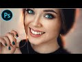 The BEST Automatic Skin Softening Photoshop Action tutorial #skin