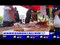 Un march du ramadan  vaulxenvelin ouvert 7 jours sur 7