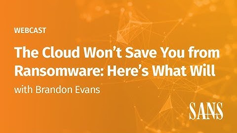 The Cloud Won