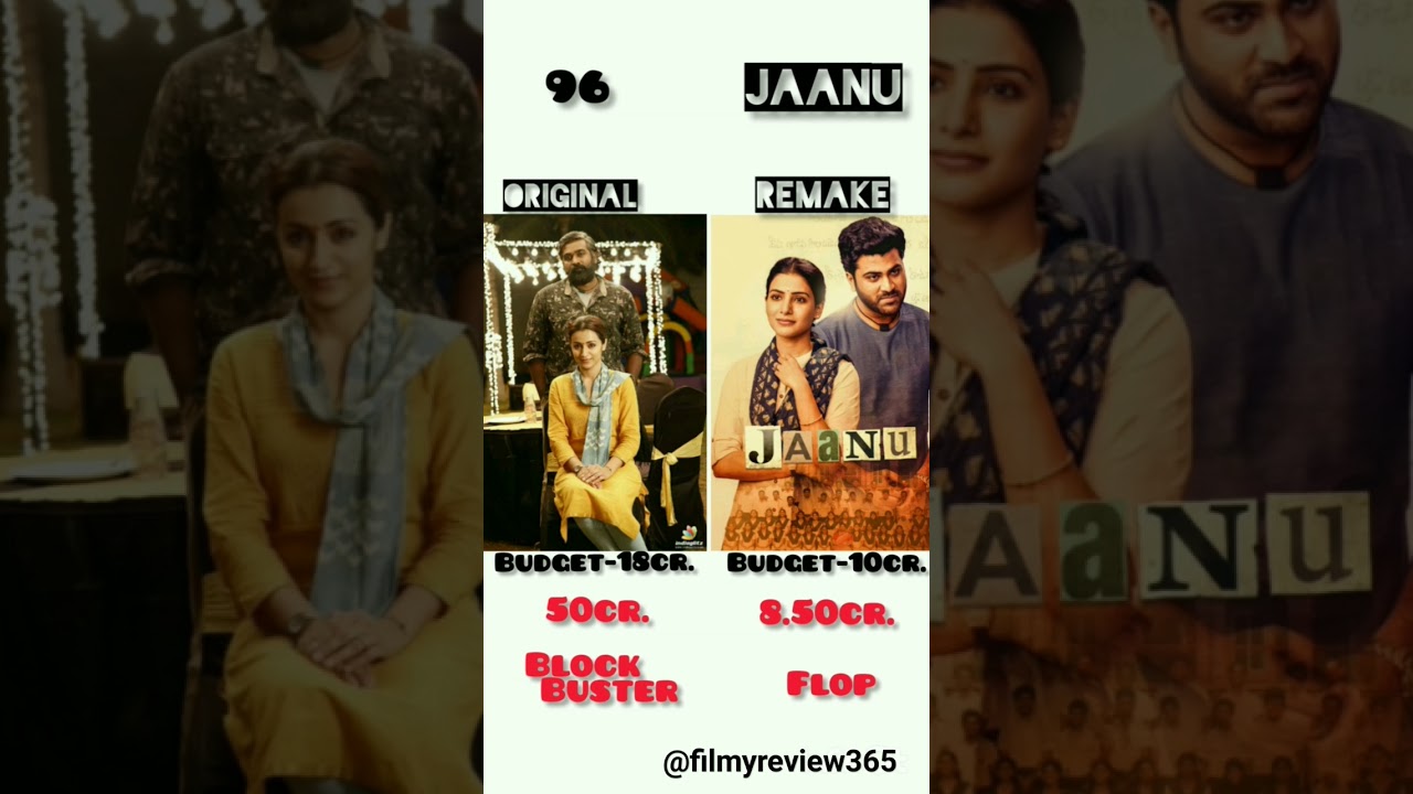 96 vs Jaanu Movie Comparison | Box Office Collection | 
