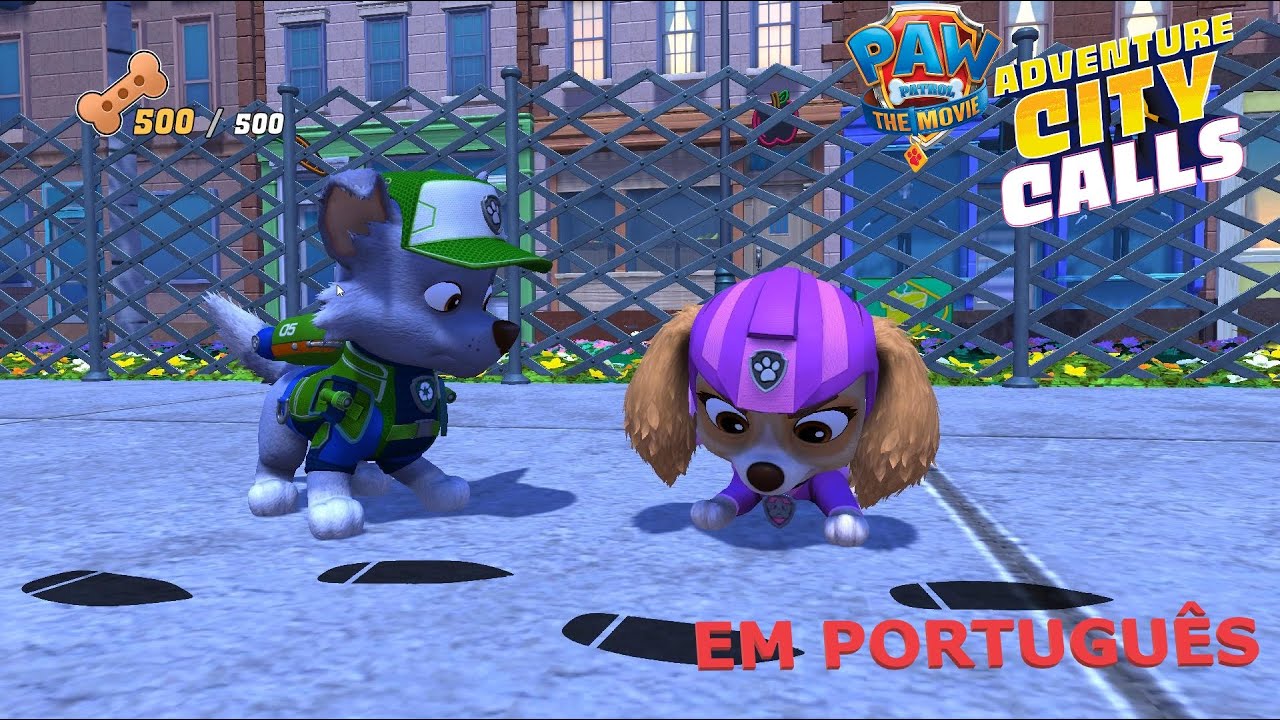 Patrulha Canina: O Filme A Cidade da Aventura está chamando. Episódio 3. Em português.