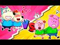 Sharing Is Caring! One Shirt For Two People | Lycan vs Piggy: Who Wins? | Cartoon For Kids