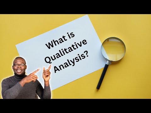 वीडियो: गुणात्मक परीक्षण से क्या तात्पर्य है ?