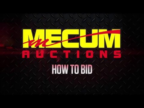 Mecum 101: How to Bid - Mecum 101: How to Bid