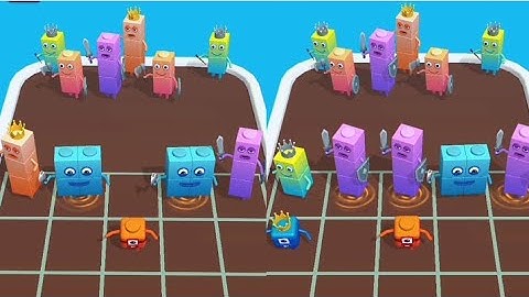 Merge Number Block Run - Merge Number Cube Max Level