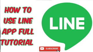 How to use Line App full Tutorial // What is Line and How Work this App