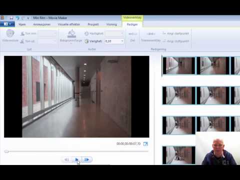 Slik lager du Animasjonsfilm i Windows Movie Maker