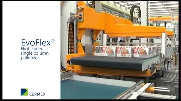 High speed single column palletizer : EvoFlex®
