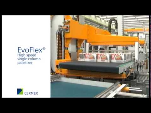 High speed single column palletizer : EvoFlex®