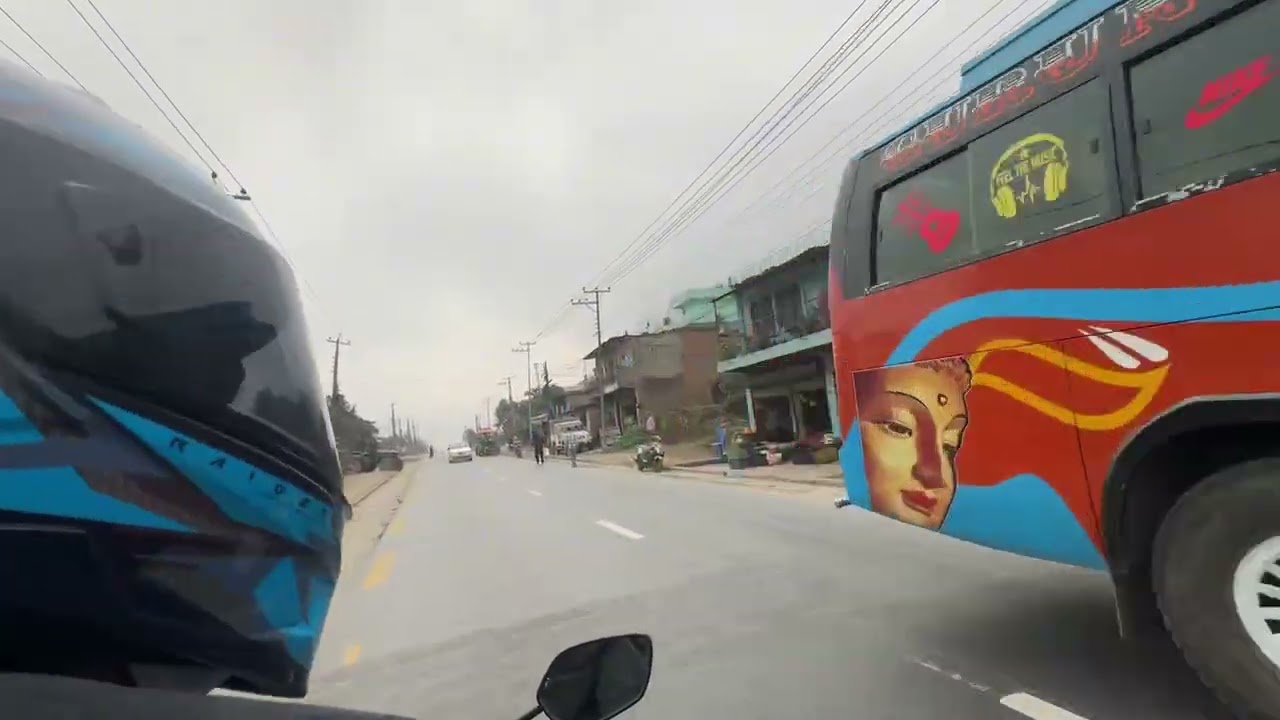 heading to chitwan from tanahun,nepal 