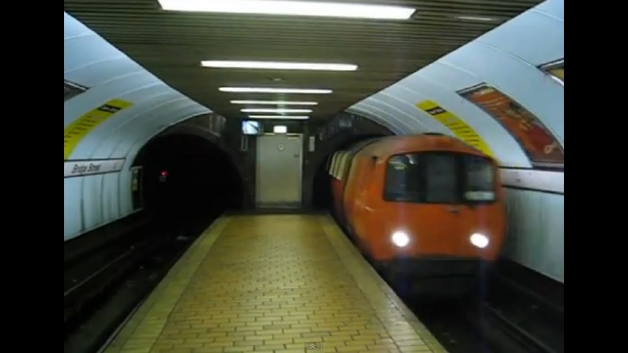 UK The Glasgow Subway/Underground, Scotland ("The Clockwork Orange