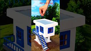 Building a Modern Miniature House from Scratch! 🏠✨ #shorts #miniconstruction #explore