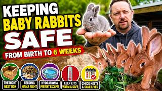 Keeping Baby Rabbits Alive: Birth to 6 Weeks Survival Guide 🐇