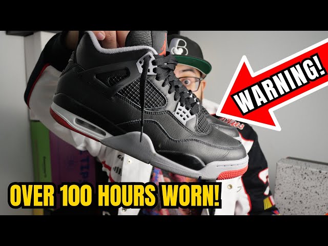 Wearing Air Jordan 4 Bred For 7 Days Straight (AND THIS  display picture 1