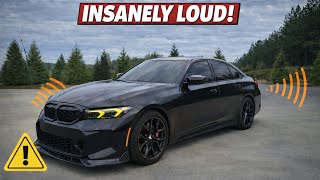 Безкатализаторная выхлопная труба на моем M340I | Стоит ли она того или слишком громкая?