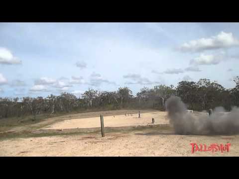 Australian Soldiers throwing Grenades