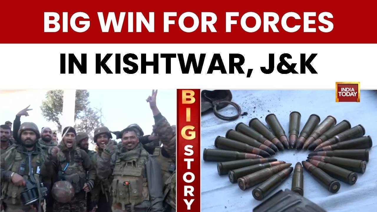 3 Terrorists Neutralised In Kishtwar Encounter, Arms & Ammunition Recovered | Ground Report