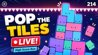 Pop the tiles | Android | #Gameplay | Live 🟥🟧 #androidgame #mobilegaming #asmr #cute screenshot 3