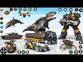 Dolphin Robot Transform Wars Flying Dolphin Big Drone &amp; Car Robot in City NEW 😯 - Android Gameplay