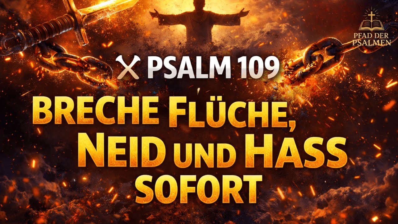 ⚔️ Psalm 109 — Breche Flüche, Neid und Hass SOFORT