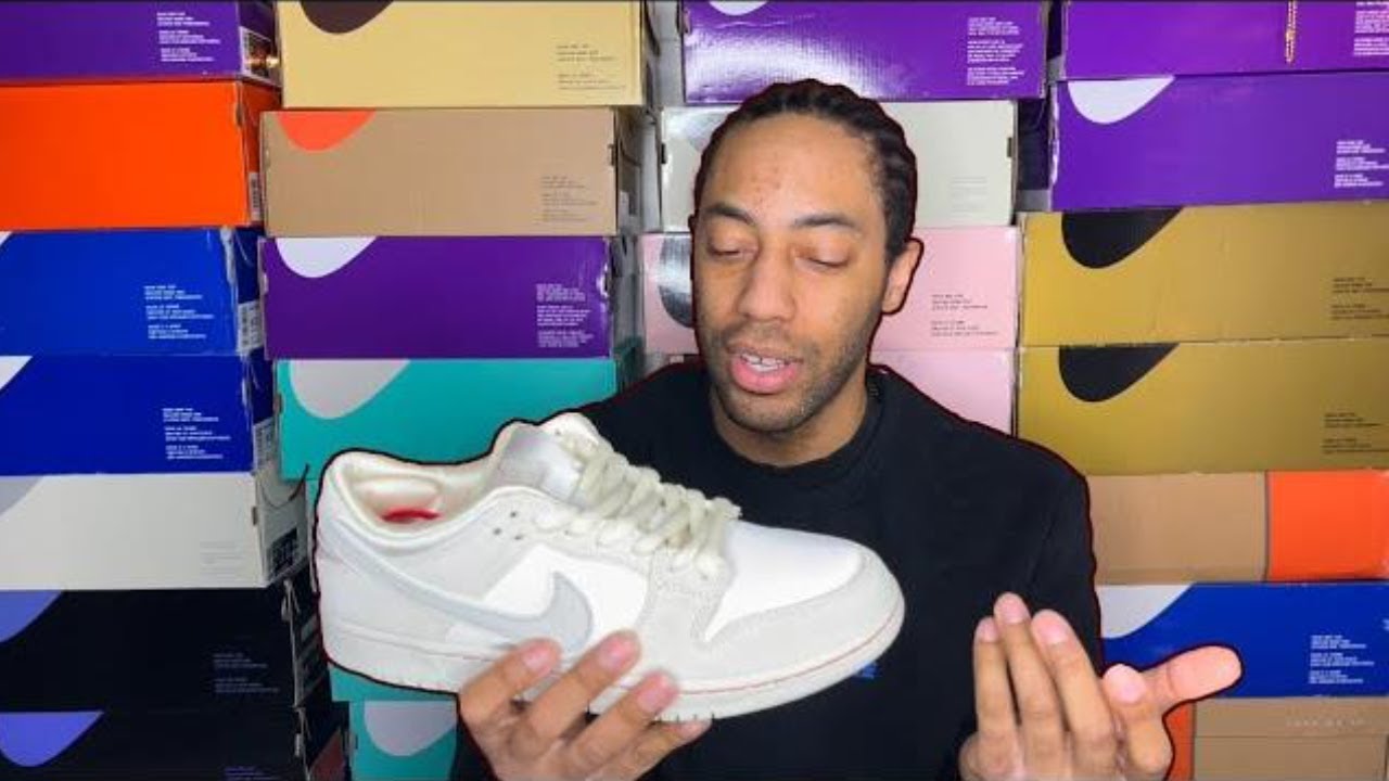 Nike Sb Dunk Low City of Love Light Bone Review! - YouTube