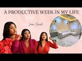 Weekly vlog  new couch  clean with me  everything skin  hair  unapologetic dida