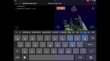 Swift Playground - iPad ~ Types ~ setting the right portal