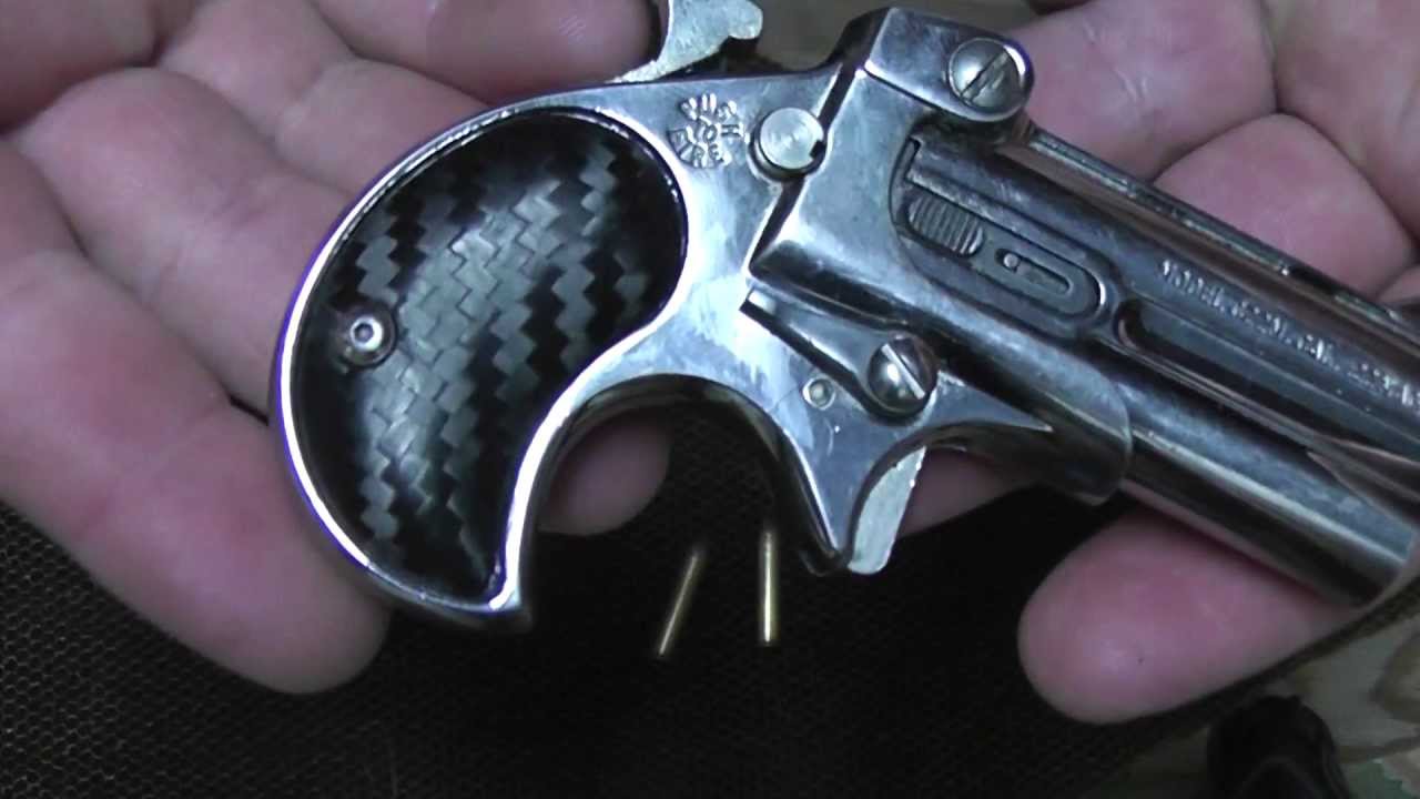 Carbon Fiber Derringer Pistol Grips HD Close-Up