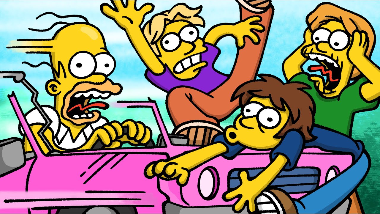 Homer's Bloodlust in SIMPSONS HIT & RUN