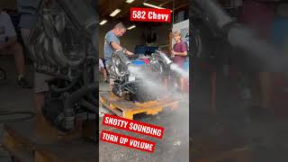 Fuel Injected 582 Big Block Chevy - SNOTTY & LOUD - turn up the volume and listen