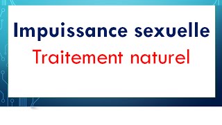 impuissance sexuelle