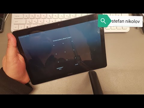 How to hard reset Huawei Mediapad T3 10 AGS-L09. Unlock pin, pattern, password lock.