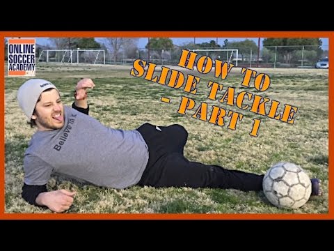 How to Soccer Slide Tackle *Part 1* - Online Soccer Academy
