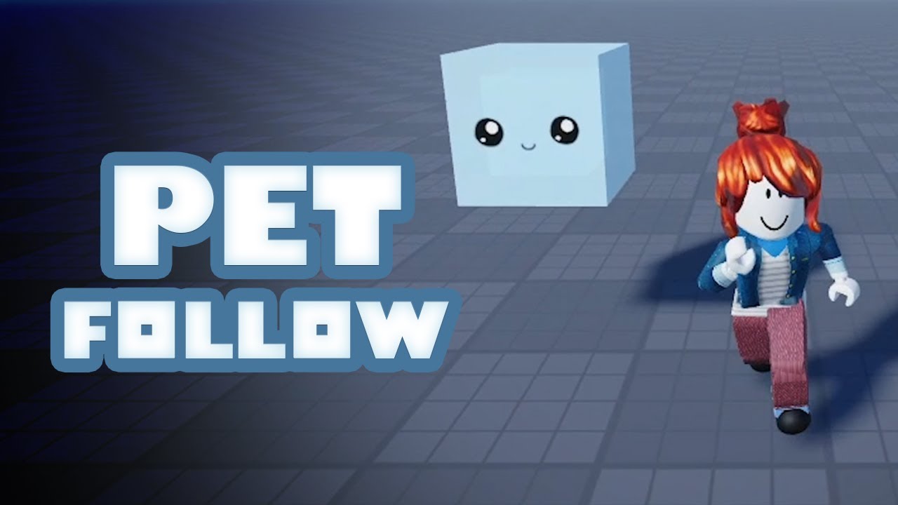 Roblox studio tutorial : How to make a pet follow you - YouTube