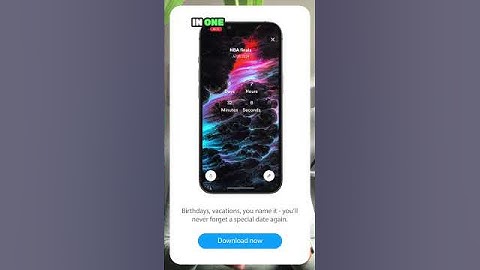 Countdown Widget Timer ios app for iPhone #ios #iosapps #countdown #countdownwidget