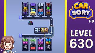 Car Sort Level 630 Solution Walkthrough