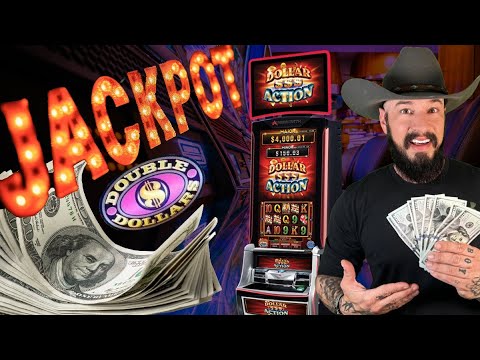 Classic Slot Build up turned into a JACKPOT!!! 🤑 Double Dollars and Dollar Action Slot Play 🎰