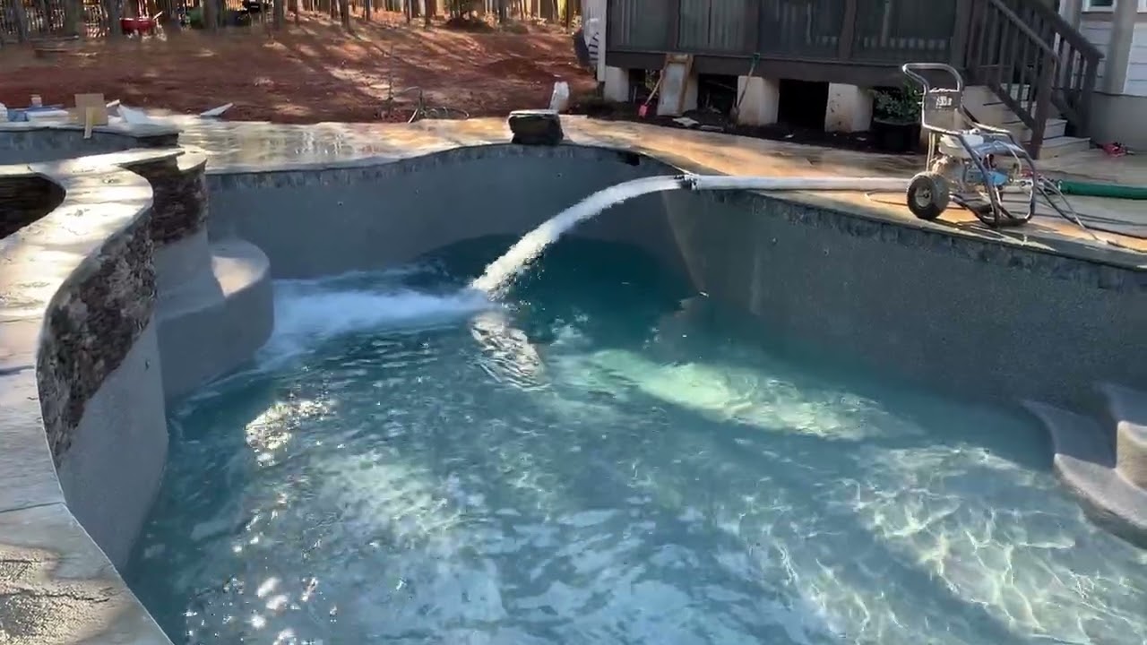 Plaster Day and First Water Feature Run | Wake Forest NC