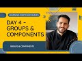 Day 4 – Use Groups & Components in SketchUp | Organize Your Models Easily