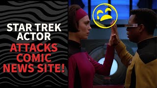 Star Trek's Levar Burton Accuses Bounding Into Comics Of Misinformation!