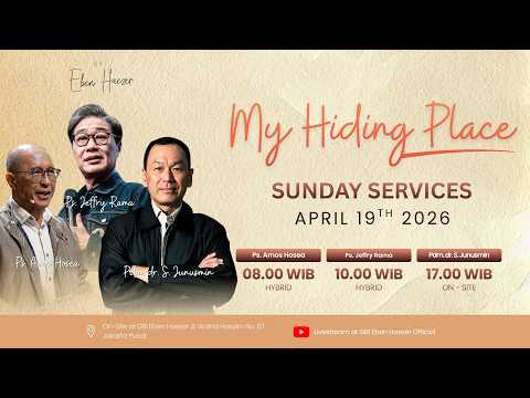 1st Sunday Service - 19 April 2026 with Ps. Amos Hosea
