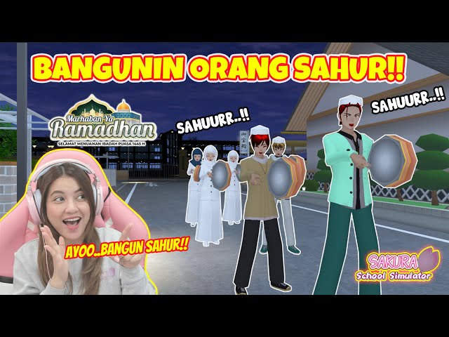 BIYAN & FRIENDS [Menyambut Ramadhan 1445 Hijriah] || Drama Sakura School Simulator 2024 class=