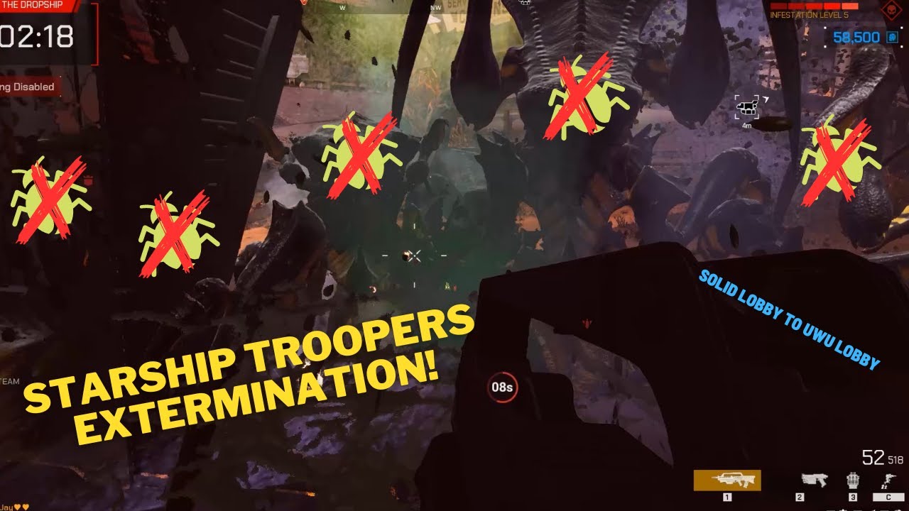 Starship Troopers: Extermination, un shooter frenético de soldados