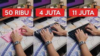 Ketik-ketik Keyboard 50 RIBU sampe 11 JUTA!!! #shorts