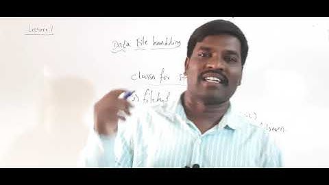 L-01 | PUC II | DATA FILE HANDLING | BY SHREEDHAR SIR